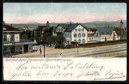 Rheinfelden /Aargau, Bahnhof Hotel Resta