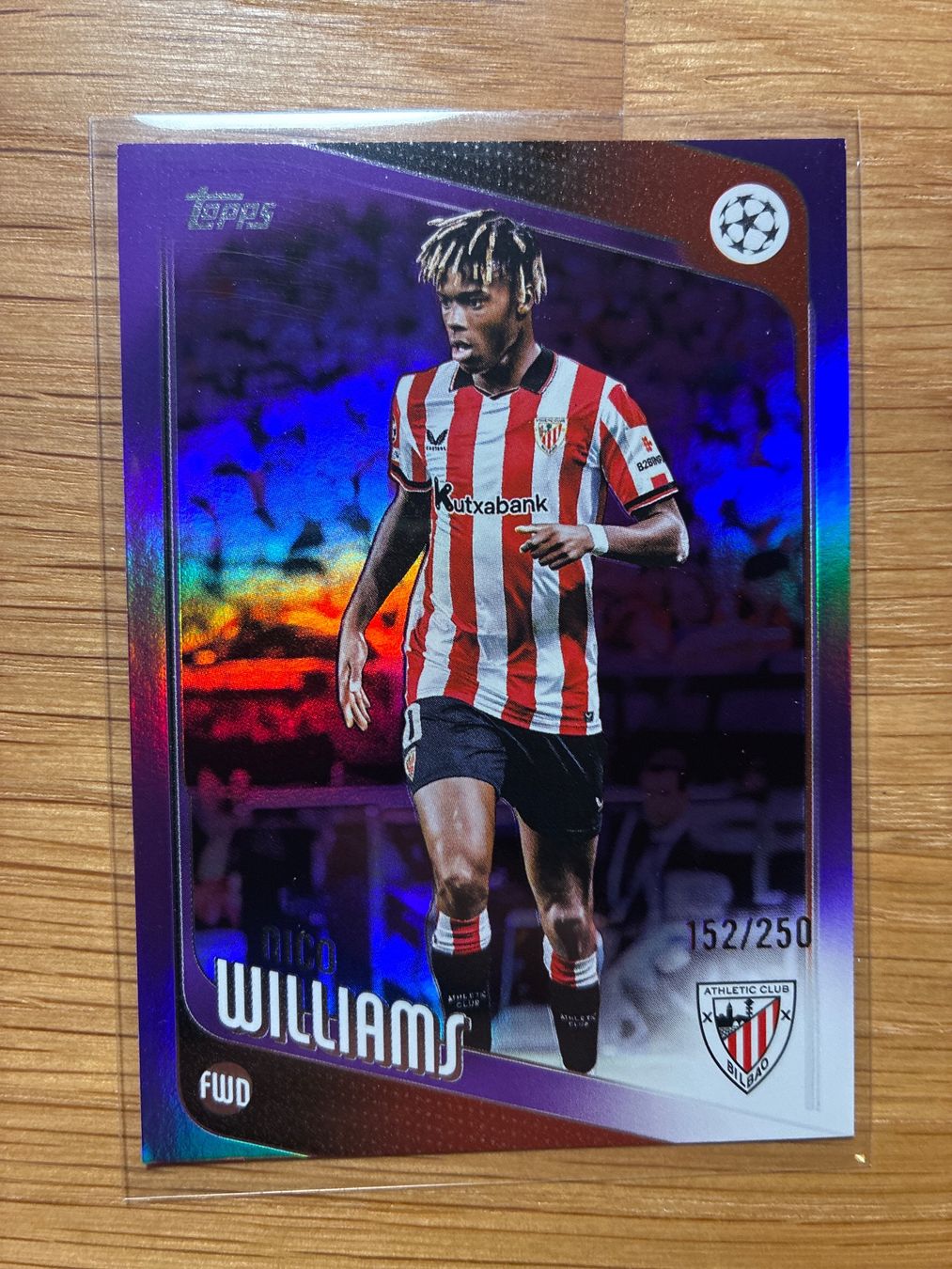Topps Carte collezionabili: Topps Flagship Nicoa Williams Bilbao /250 – Usato da Wangenried venduto da Garagara