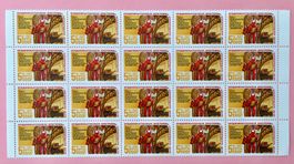 Briefmarken aus Sowjetunion Bogen Lebensmittel-Programm  