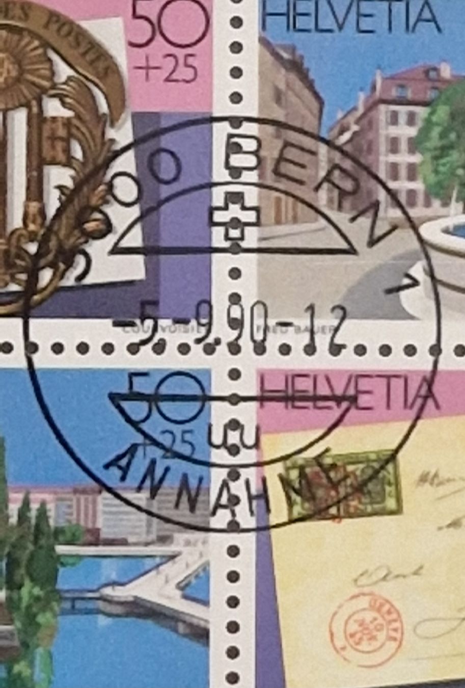 Tutti i francobolli: Briefmarken mit erst Tagesstempel 1990 – Nuovo (secondo la descrizione) da Egerkingen venduto da grimmialp 5