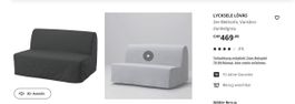 Neues Schlafsofa – noch originalverpackt – CHF 159