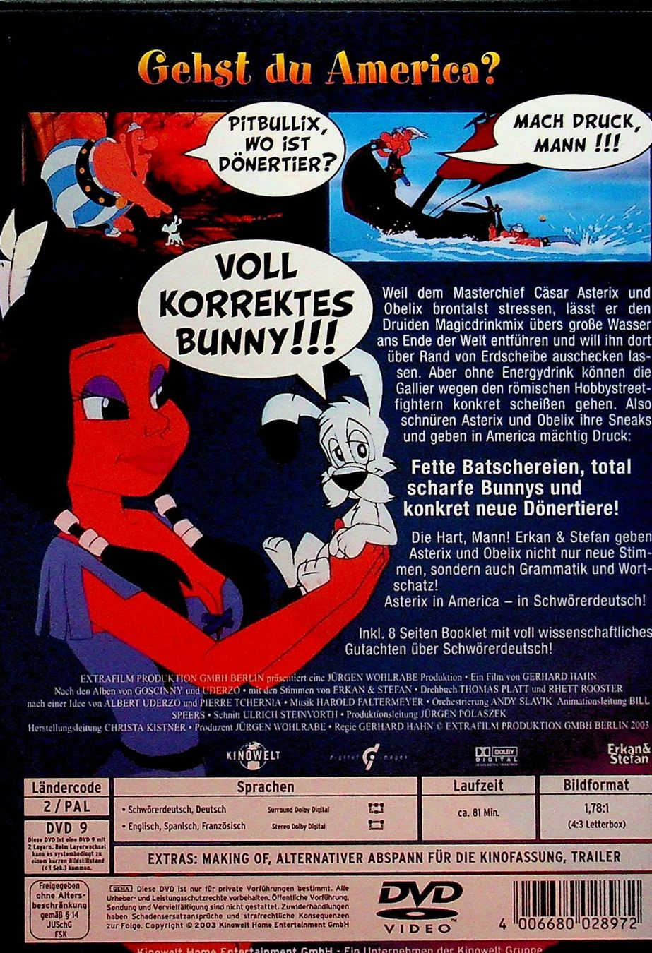 Tutti i DVDs: DVD Asterix  in Amerika – Usato da Reitnau venduto da Zaomir 1