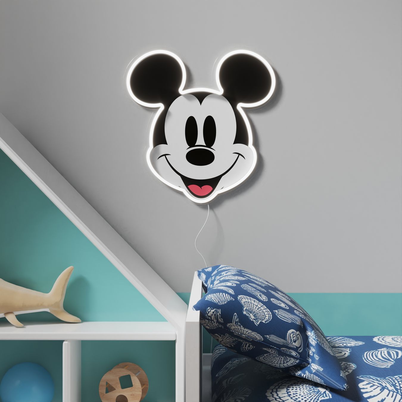 Lustres & lampes de plafonds: Disney Mickey Printed Face – Neuf avec emballage d'origine à Dietlikon par Salesmax 1