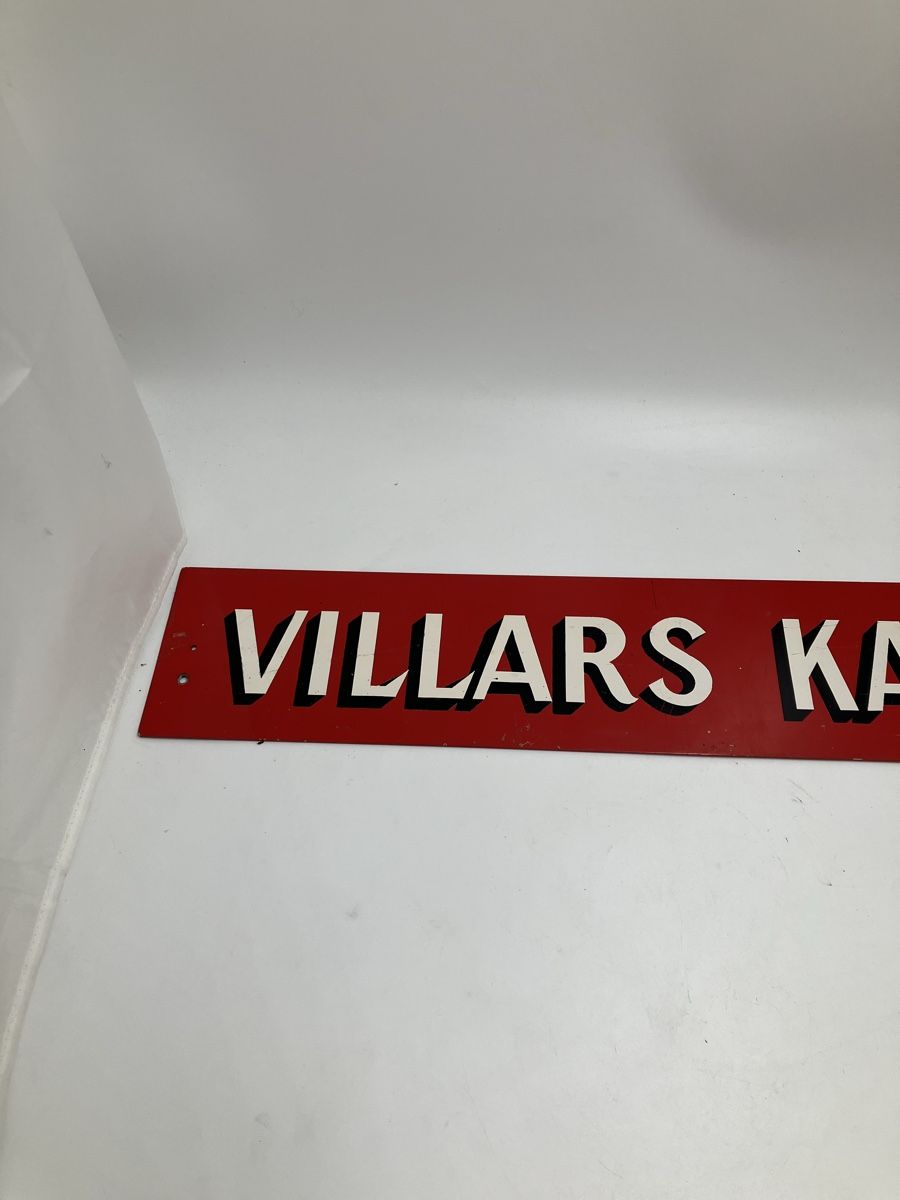 Insegne: Villars Werbeschild – Usato da fribourg venduto da Retroverso 1
