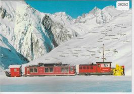 Furka-Oberalp-Bahn (FO) mit Schneepflug
