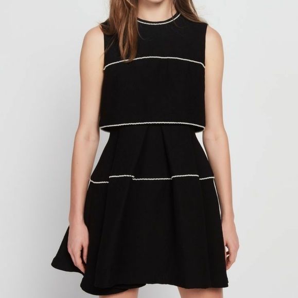 Sandro Vestiti: Sandro Pearl Embellished Black Dress – Usato da St.Josefen venduto da lop_lh8d