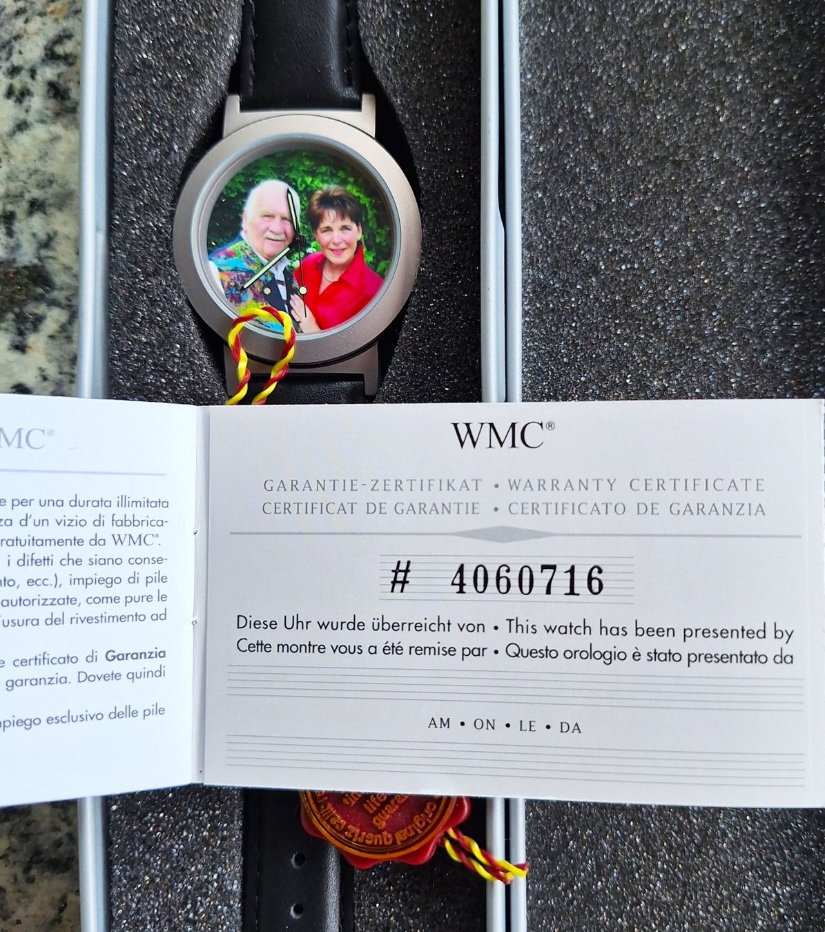 A. Lange & Söhne Uhren: WMC Armbanduhr mit Peter Steiner, – Gebraucht aus Herisau von Toscanini_w 1