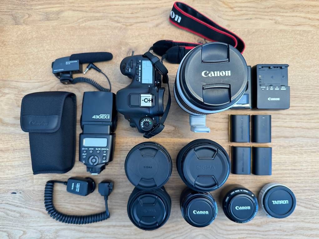 Fotocamera: Vendo Canon EOS 7D Mk II con corredo di lenti e accessori – Usato da S. Vittore venduto da damonbonesi 1
