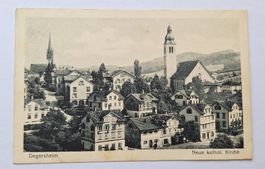 AK Degersheim Neue katholische Kirche Nahansicht Quartier SG