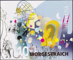 2019: Nr.1712+1712A (Markenheft) BASLER FASNACHT ET-Stempel.