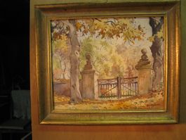Feines Aquarell von Moser Adolf Bern
