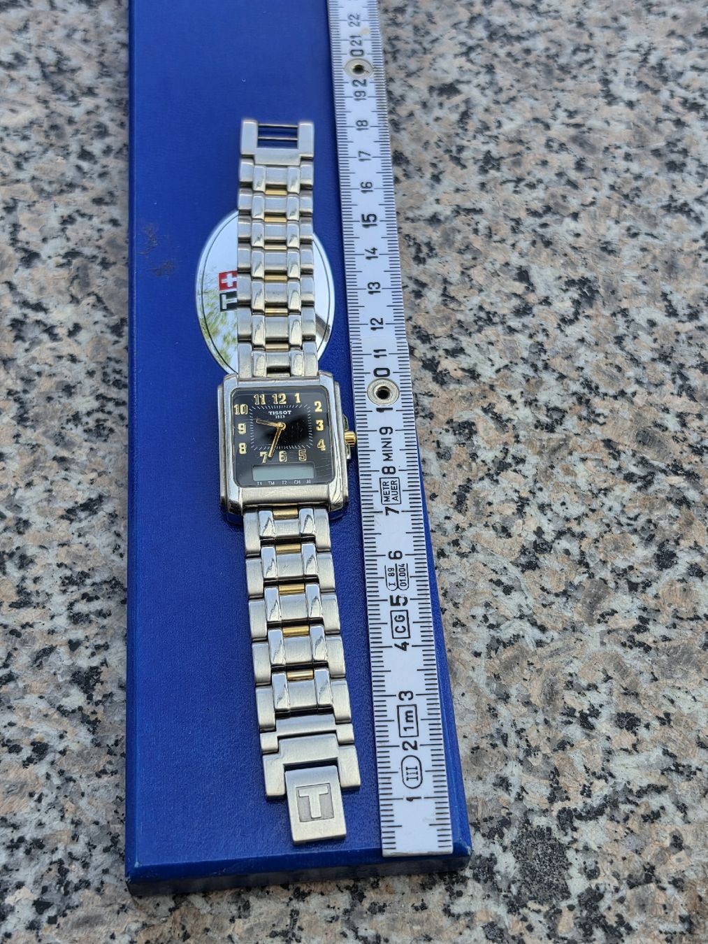 Tissot Orologi: Tissot uhr bicolor mit Originalbox gebraucht quartz  – Usato da Mettlen venduto da elios0888 8