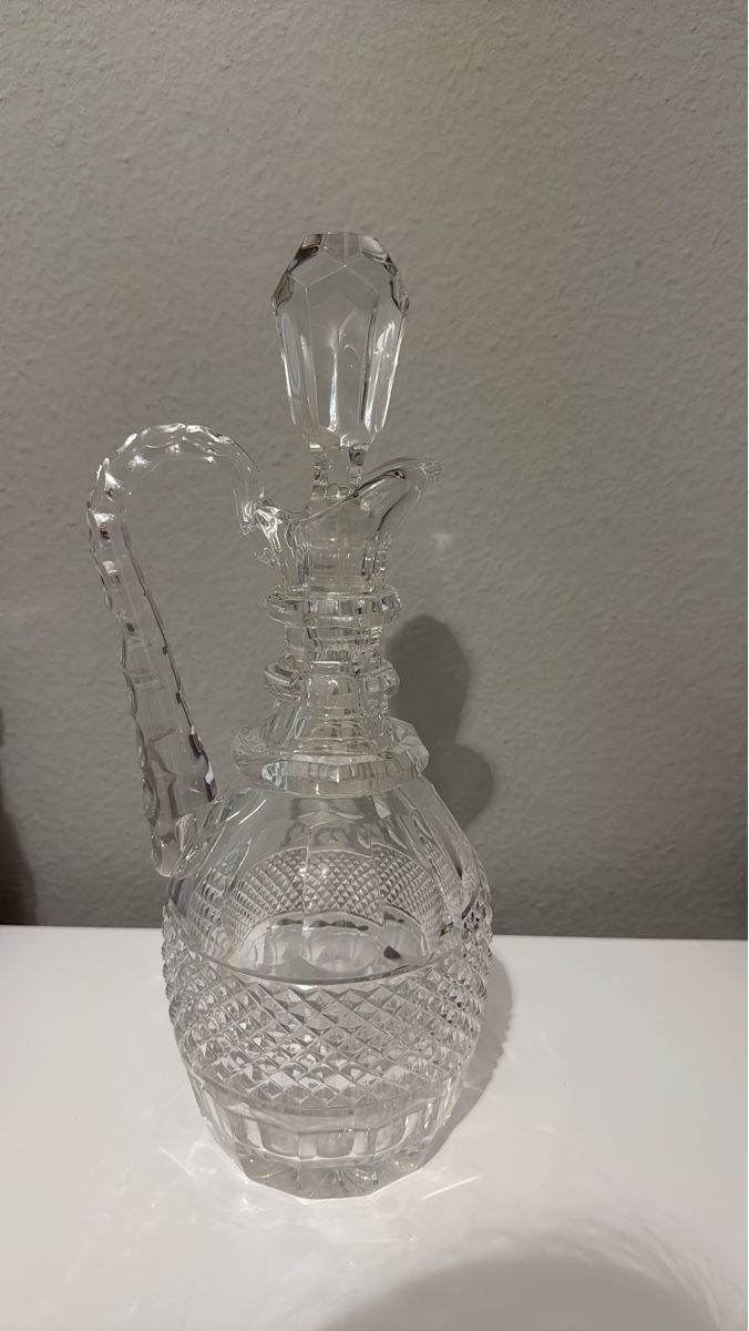 Caraffe: St. Louis Kristall Karaffe, Trianon – Nuovo (secondo la descrizione) da Horgen venduto da sim_ksn9