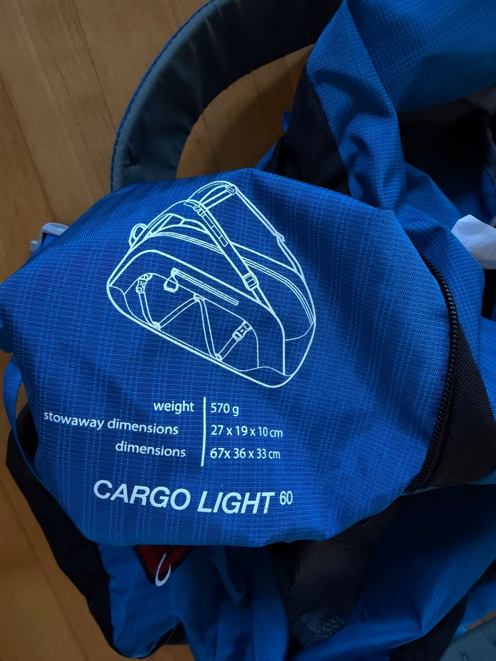Mammut Rucksäcke: Mammut Cargo Light Packable Backpack 60L 570Gr – Gebraucht aus Zürich von le_souk 3
