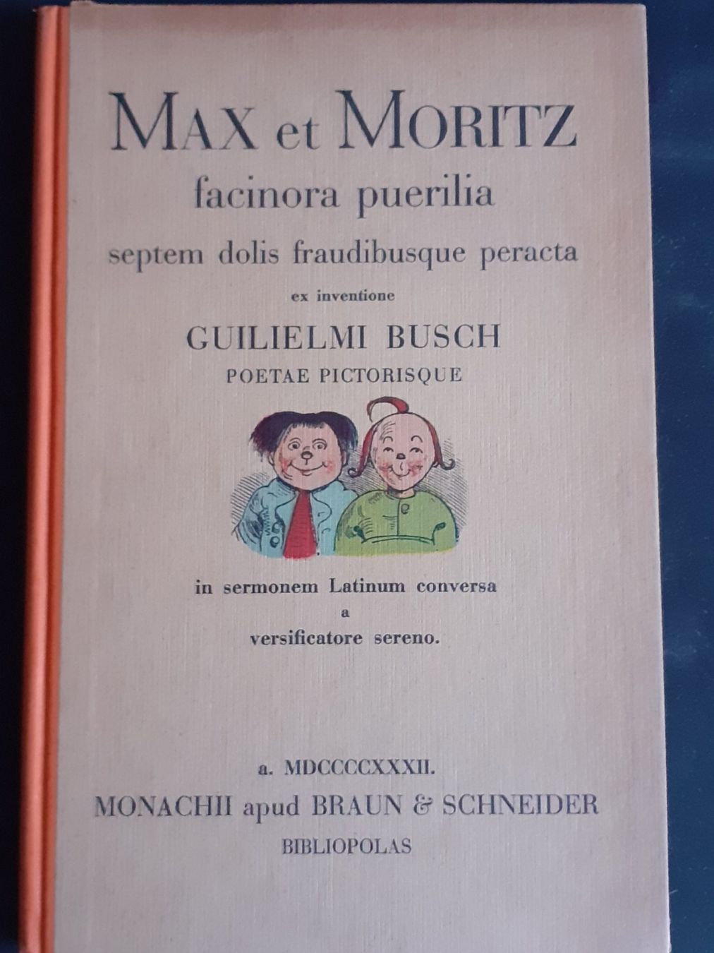 Livres: Wilhelm Busch Max et Moritz in sermonem Latinum conversa – D'occasion à Basel par Luge