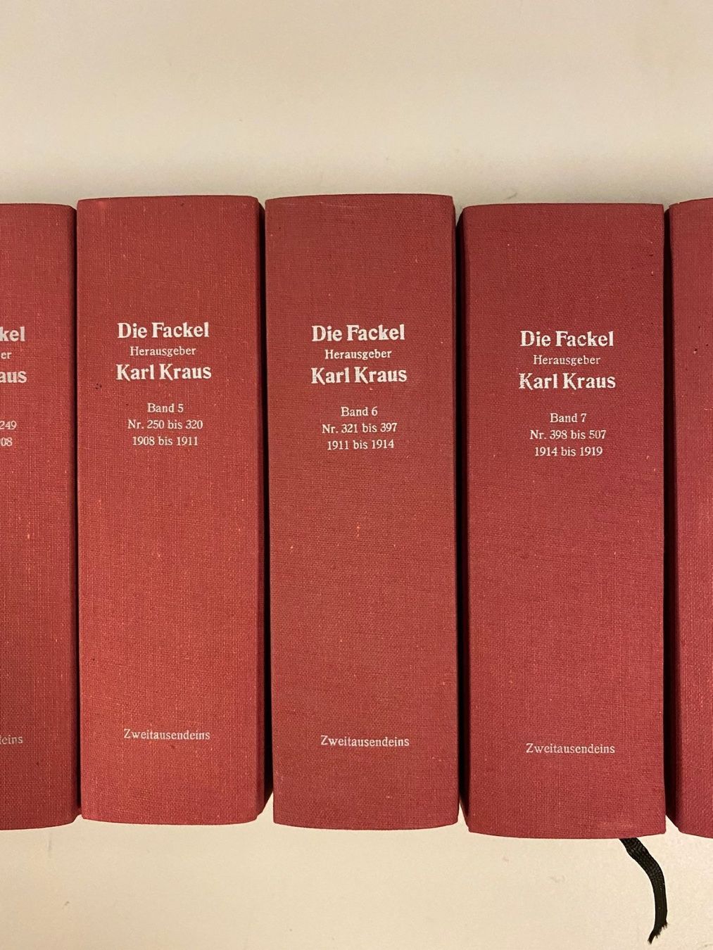 Libri: Die Fackel (Karl Kraus) – Usato da Starrkirch-Wil venduto da UB007 1