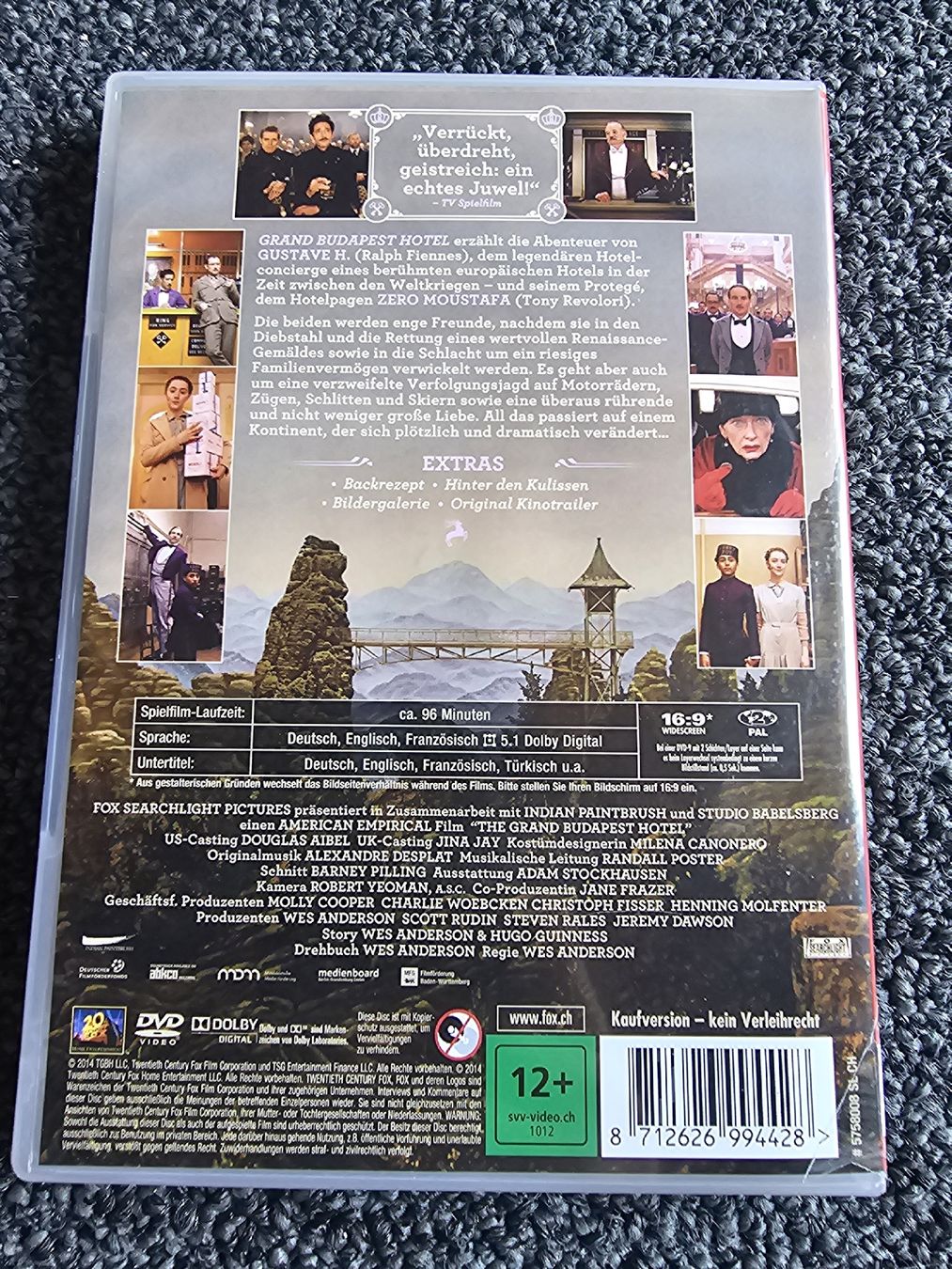 Tous les DVDs: Grand Budapest (21868) – D'occasion à Ruswil par jan_bxl5 1