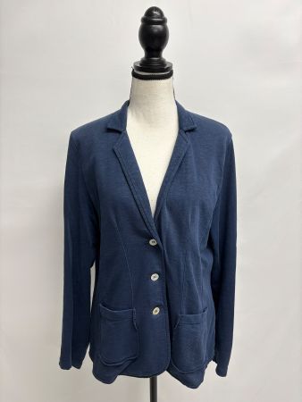 Lieblingsstück Jersey Blazer blau Gr. XL Baumwolle