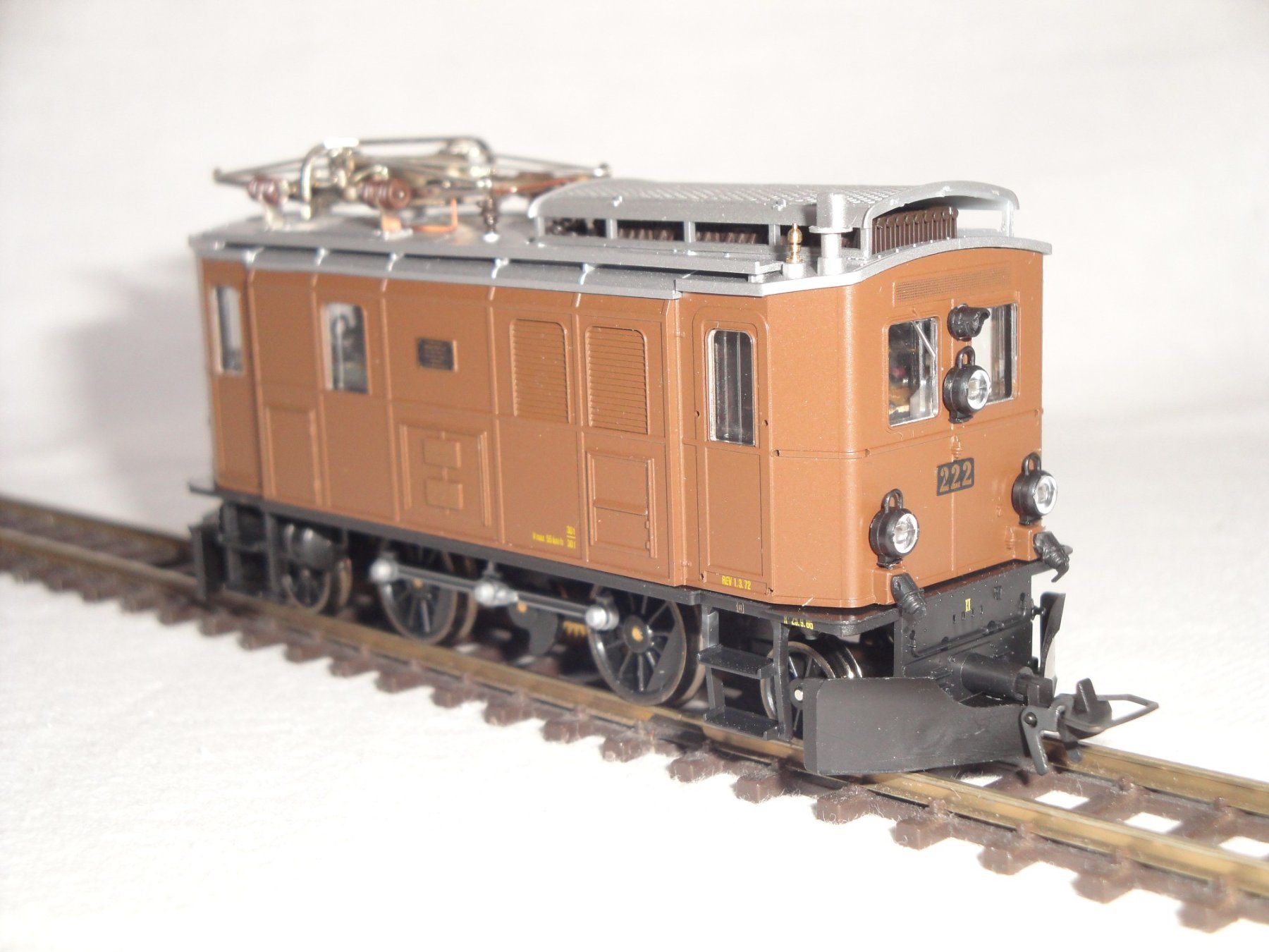 Bemo Modellini di ferrovie: Bemo RhB-Ge 2/4 222 – Nuovo e nell'imballaggio originale da Wolfwil venduto da heinzs3575 1