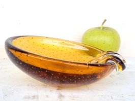 Aschenbecher Glas Murano Böhmen Vide Poche Mid Century Bowl