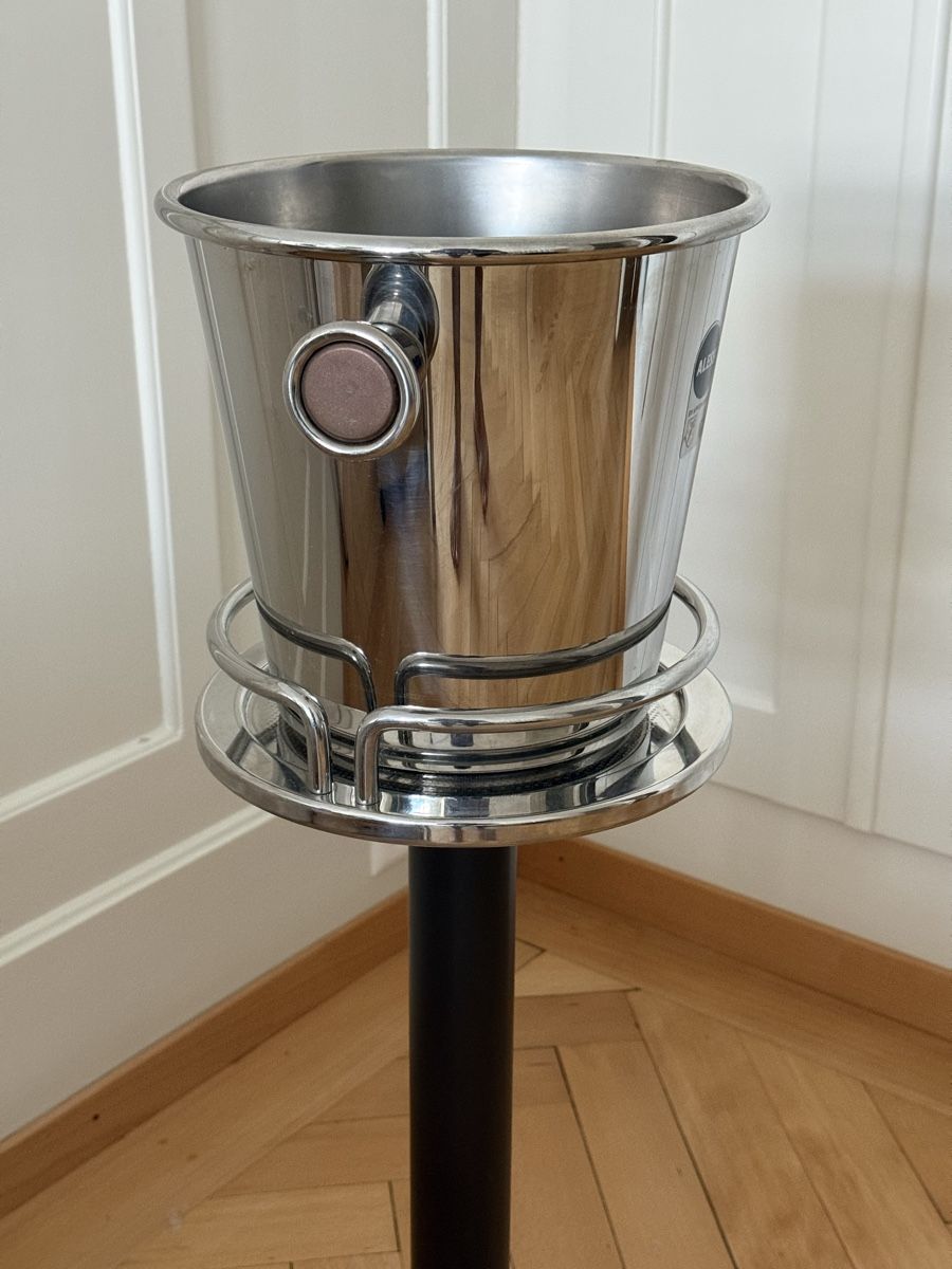 Alessi Autres: Alessi Champagner Kühler mit Ständer Neu – Neuf (Voir description) à Thun par haaskin 9