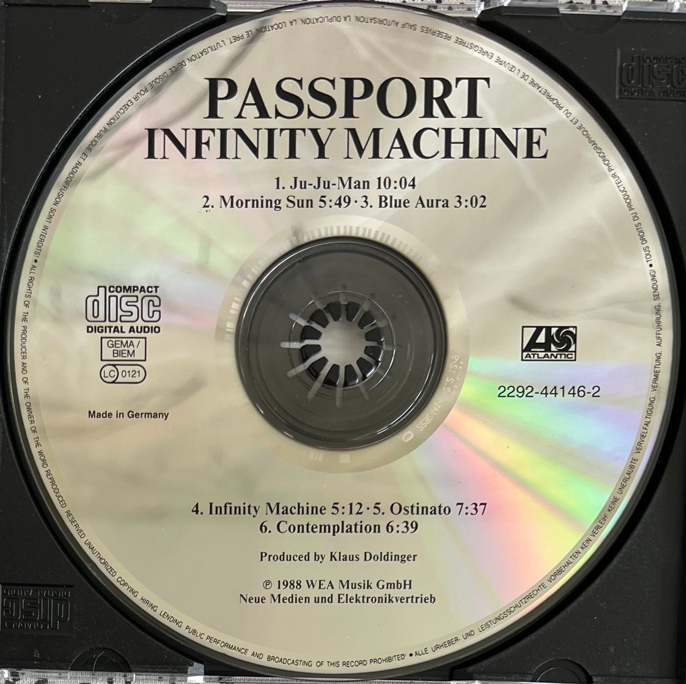CDs: PASSPORT DOLDINGER / Infinity Machine – Gebraucht aus Bischofszell von kustavi 2