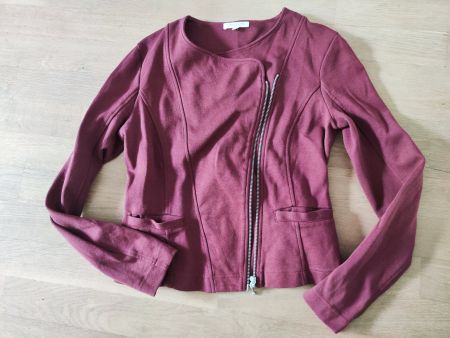 ALMA & LOVIS weinroter Blazer Jacket Grösse S
