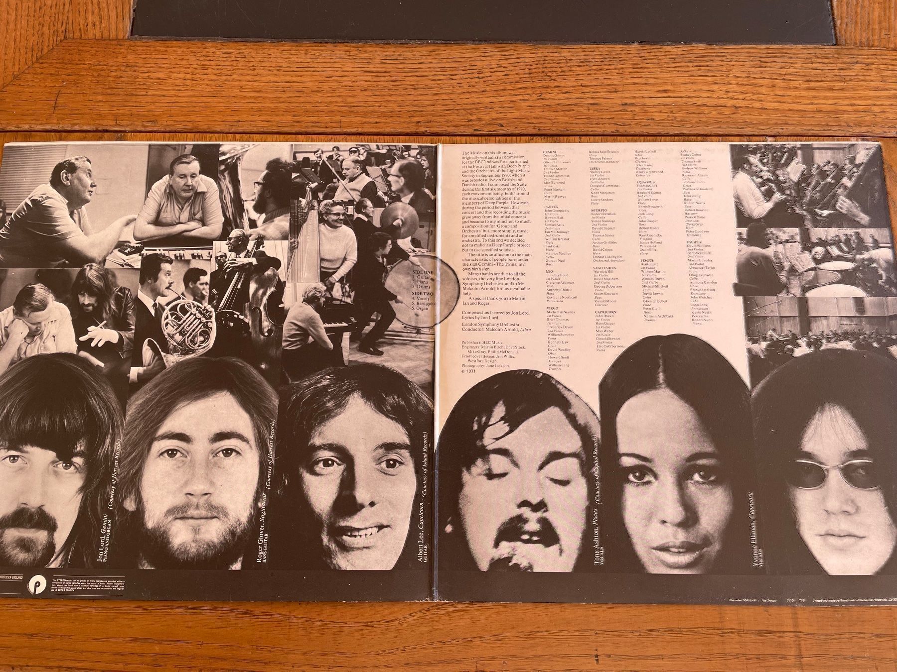 Vinyles: JON LORD: GEMINI SUITE (LP)*DEEP PURPLE* – D'occasion à Herrliberg par Divinyl 1