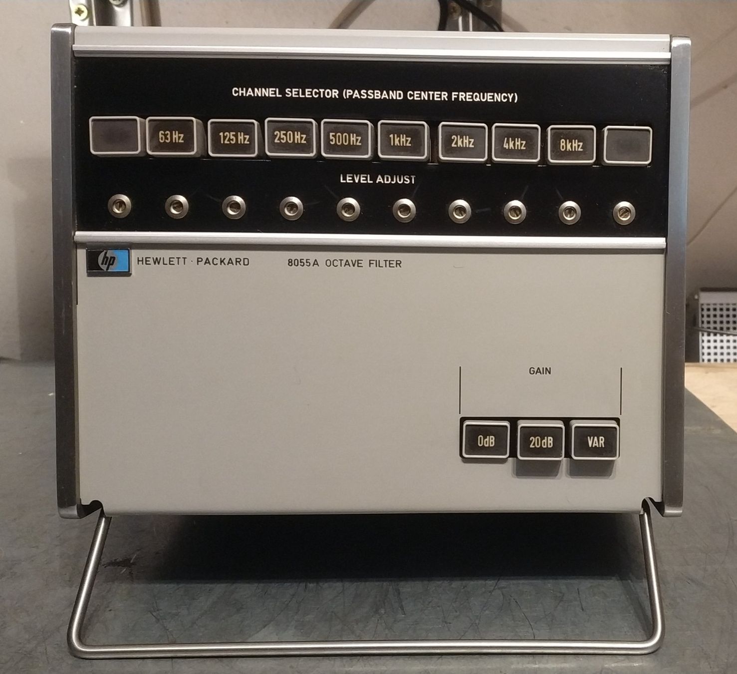 Hewlett Packard Messen: HP 8057A NOISE GENERATOR / HP 8055A OCTAVE FILTER – Gebraucht aus Schaffhausen von  7
