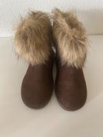 Stiefel Schuhe Boots Fell braun 37
