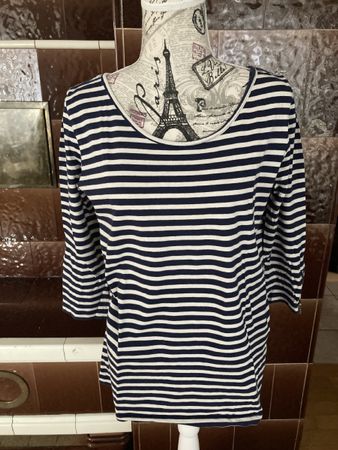 Sommerlicher Pulli mit Streifen💙Gr.M nr.1