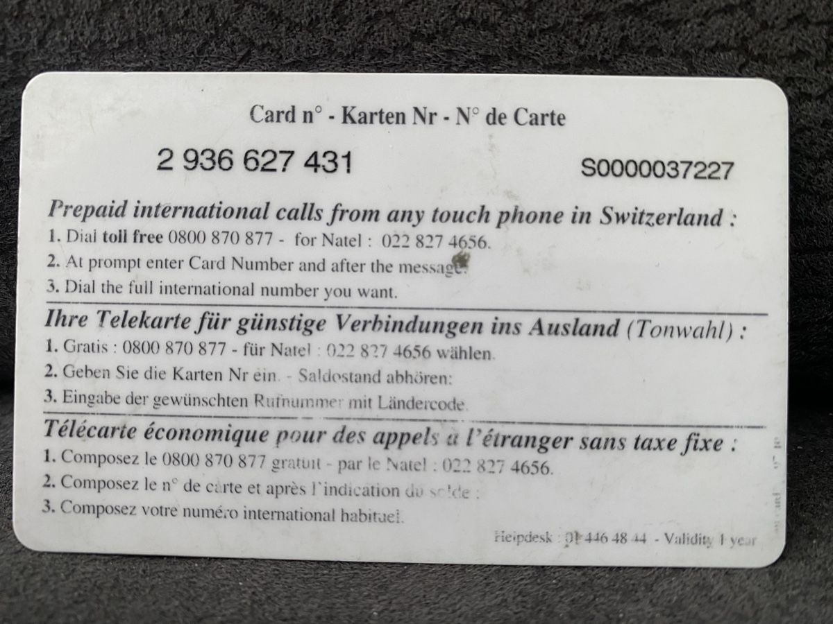 Cartes de téléphone: Teleline – D'occasion à Lausanne par babacard10 1