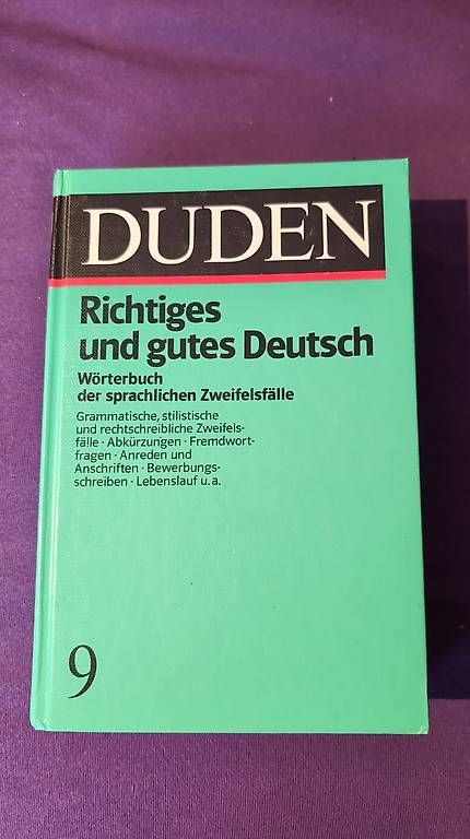 Libri: Duden Nr. 9 – Usato da Birmenstorf AG venduto da R_C_B