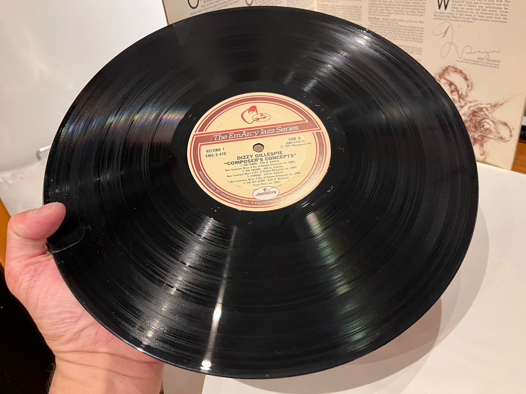 Dischi in vinile: Dizzy Gillespie - Composer's Concepts – Usato da Küsnacht ZH venduto da JazzRecords 3