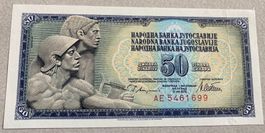 Jugoslawien 50 Dinara 1978 Neuwertig