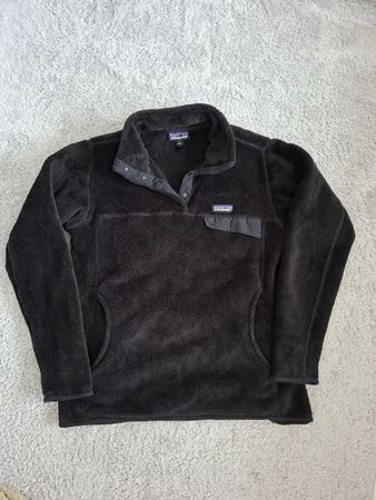 Pull Patagonia polaire noir, taille L, bon état