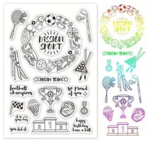 Silikonstempel Sport Siegerehrung