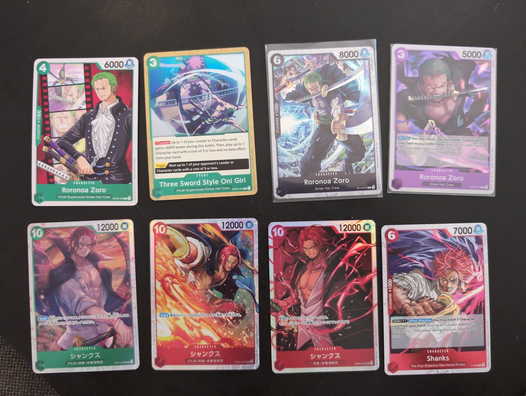 Bandai Carte collezionabili: One Piece Karten TCG, Set Zorro & Shanks – Nuovo (secondo la descrizione) da Winterthur venduto da Sushy-Power