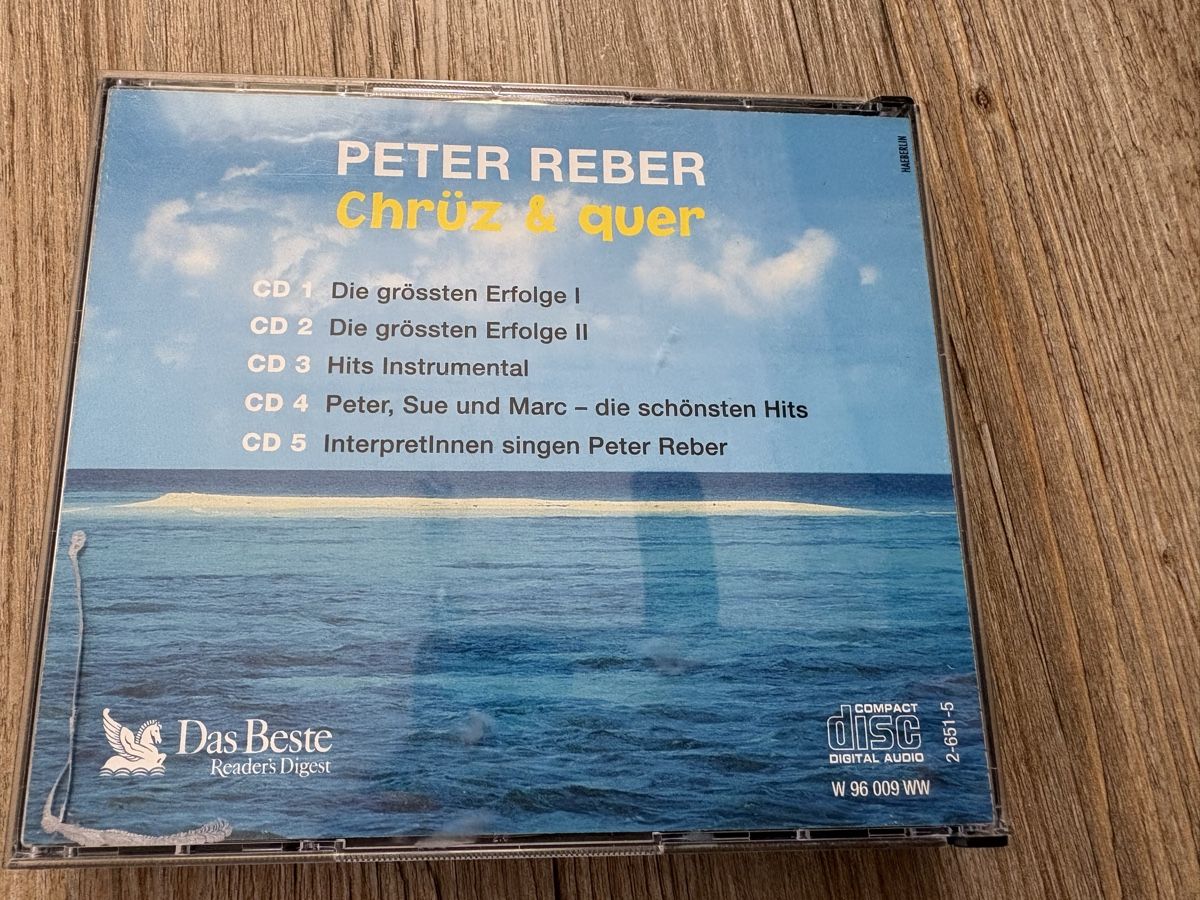 CDs: 7 CD Peter Reber – D'occasion à Zweisimmen par Domii 6