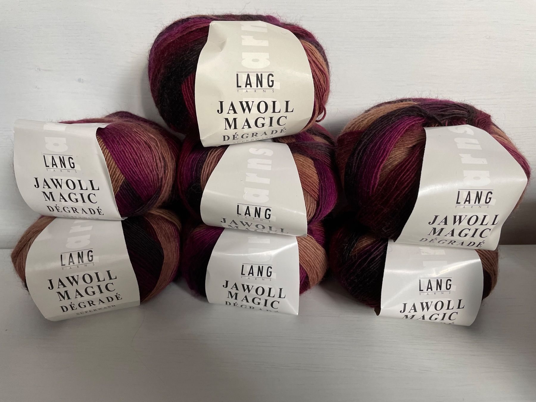 Lana: 1 Knäuel Lang Jawoll Magic Degrade – Nuovo e nell'imballaggio originale da Büsserach venduto da bor_s88m 2