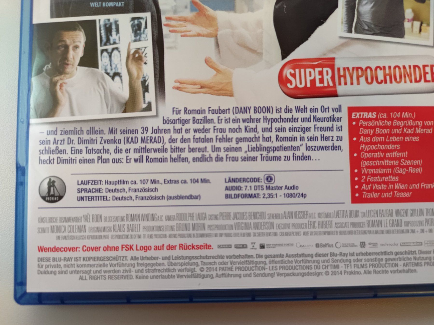 Tutti i DVDs: Super Hypochonder – Usato da Liestal venduto da Kratzilla 3