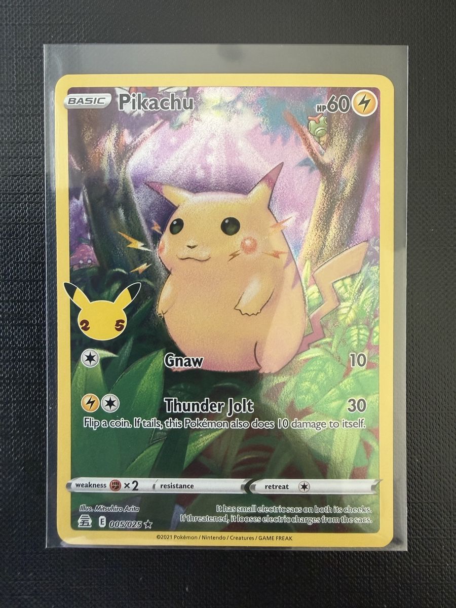 Pokémon Carte collezionabili: Pikachu #005 EN Celebration – Nuovo (secondo la descrizione) da Savigny venduto da Matgab94