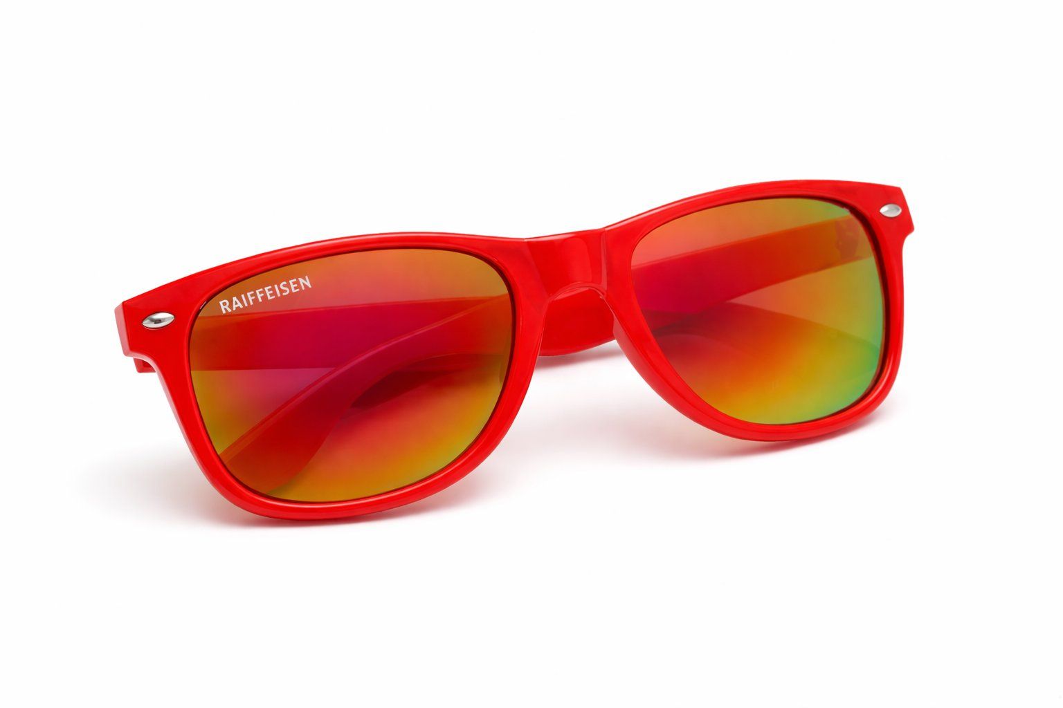 Lunettes & Verres: Sonnenbrille Rot Verspiegelt – Neuf (Voir description) à Fully par VaneaSelection