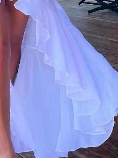 Vestiti: Retro Strandkleid "Südsee" weiss – Usato da Luzern venduto da Brokiland 1