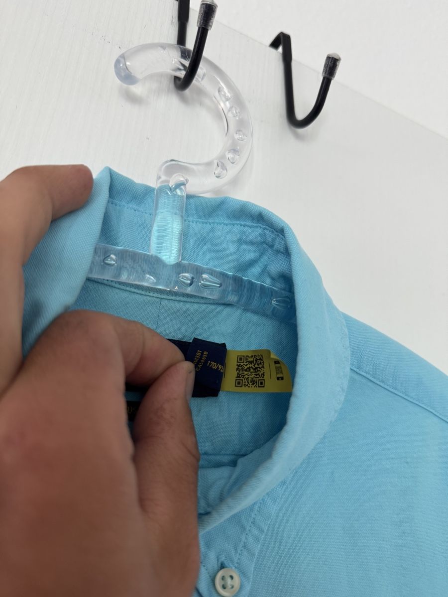 Ralph Lauren Camicie: Ralph Lauren Oxfordhemd Custom Fit hellblau Grösse S, QR cod – Nuovo (secondo la descrizione) da Wetzikon ZH venduto da Jan_wojt 3