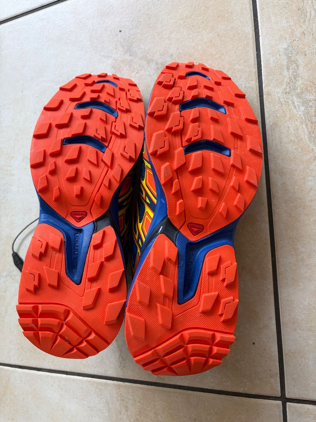 Salomon Scarpe da uomo: Salomon Trekkingschuhe/Wanderschuhe blau Grösse 42 – Usato da Brüttisellen venduto da Fabiii.st 2