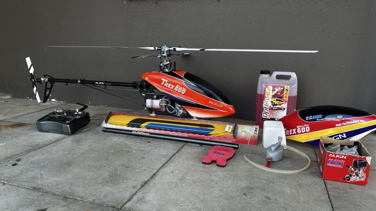 Align RC Modellbau: Align Trex 600 nitro komplettpaket – Gebraucht aus Breitenbach von Vince54 1