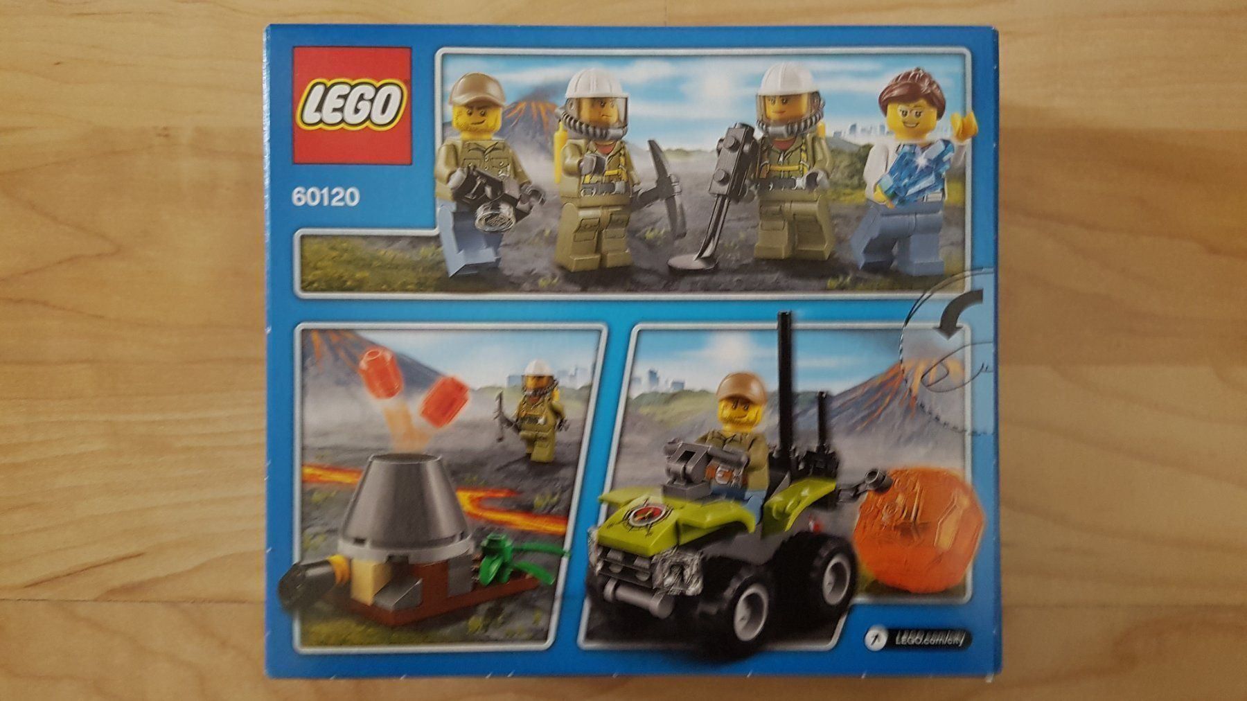 Lego Spielzeuge: LEGO City 60120 Volcano Starter Set Vulkan Starter-Set NEU – Neu und originalverpackt aus Unterseen von Wue411 1
