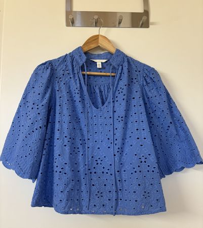 H&M Bluse blau