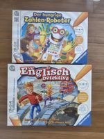 2 tiptoi Lernspiele: Zahlen-Roboter & Englisch Detektive